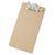 Saunders Recycled Hardboard Archboard Clipboard, 2" Clip Cap, 8 1/2 x 14 Sheets, Brown (SAU05713)