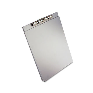 Saunders A-Holder Aluminum Form Holder, 1/2" Clip Capacity, Holds 8.5 x 12 Sheets, Silver (SAU10017)