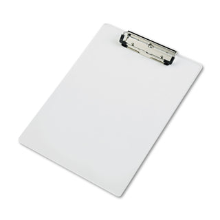 Saunders Acrylic Clipboard, 1/2" Capacity, Holds 8-1/2w x 12h, Clear (SAU21565)