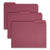 Smead™ Interior File Folders, 1/3-Cut Tabs, Letter Size, Maroon, 100/Box (SMD10275)