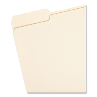 Smead™ Manila File Folders, 1/3-Cut Tabs, Letter Size, 100/Box (SMD10330)