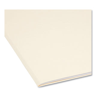 Smead™ Top Tab File Folders with Antimicrobial Product Protection, 1/3-Cut Tabs, Letter Size, Manila, 100/Box (SMD10338)