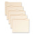 Smead™ Reinforced Tab Manila File Folders, 1/5-Cut Tabs, Letter Size, 11 pt. Manila, 100/Box (SMD10356)