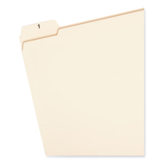 Smead™ Indexed File Folder Sets, 1/5-Cut Tabs, 1-31, Letter Size, Manila, 31/Set (SMD11769)