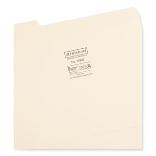 Smead™ Manila File Folders, 1/3-Cut Tabs, Letter Size, 24/Pack (SMD11928)