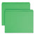 Smead™ Reinforced Top Tab Colored File Folders, Straight Tab, Letter Size, Green, 100/Box (SMD12110)