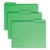 Smead™ Reinforced Top Tab Colored File Folders, 1/3-Cut Tabs, Letter Size, Green, 100/Box (SMD12134)