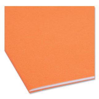 Smead™ Top Tab Colored 2-Fastener Folders, 1/3-Cut Tabs, Letter Size, Orange, 50/Box (SMD12540)