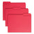 Smead™ Colored File Folders, 1/3-Cut Tabs, Letter Size, Red, 100/Box (SMD12743)