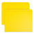 Smead™ Reinforced Top Tab Colored File Folders, Straight Tab, Letter Size, Yellow, 100/Box (SMD12910)