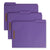 Smead™ Top Tab Colored 2-Fastener Folders, 1/3-Cut Tabs, Letter Size, Purple, 50/Box (SMD13040)