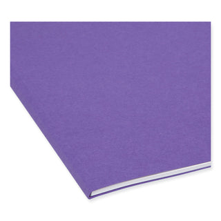 Smead™ Colored File Folders, 1/3-Cut Tabs, Letter Size, Purple, 100/Box (SMD13043)