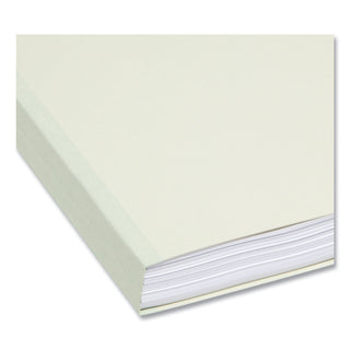 Smead™ Expanding Recycled Heavy Pressboard Folders, 1/3-Cut Tabs, 1" Expansion, Letter Size, Gray-Green, 25/Box (SMD13230)