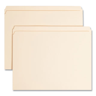 Smead™ Top Tab 1-Fastener Folders, Straight Tab, Letter Size, 11 pt. Manila, 50/Box (SMD14510)