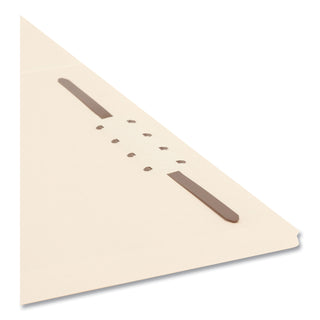 Smead™ Top Tab 1-Fastener Folders, Straight Tab, Letter Size, 11 pt. Manila, 50/Box (SMD14510)