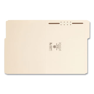 Smead™ Top Tab 1-Fastener Folders, 1/3-Cut Tabs, Letter Size, 11 pt. Manila, 50/Box (SMD14534)