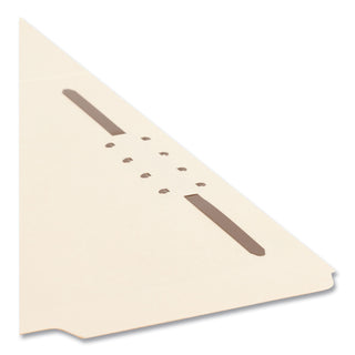 Smead™ Top Tab 1-Fastener Folders, 1/3-Cut Tabs, Letter Size, 11 pt. Manila, 50/Box (SMD14534)