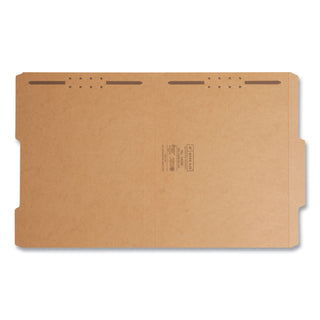 Smead™ Top Tab 2-Fastener Folders, 2/5-Cut Tabs, Right of Center, Letter Size, 11 pt. Kraft, 50/Box (SMD14880)