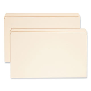 Smead™ Reinforced Tab Manila File Folders, Straight Tab, Legal Size, 11 pt. Manila, 100/Box (SMD15310)
