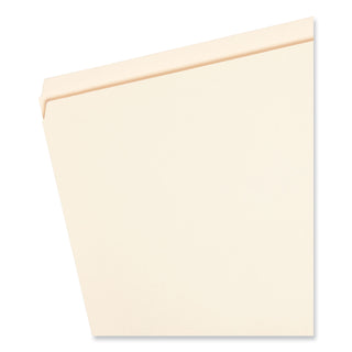 Smead™ Reinforced Tab Manila File Folders, Straight Tab, Legal Size, 11 pt. Manila, 100/Box (SMD15310)