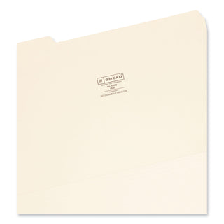 Smead™ Manila File Folders, 1/3-Cut Tabs, Legal Size, 100/Box (SMD15330)