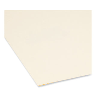 Smead™ Reinforced Tab Manila File Folders, 1/3-Cut Tabs, Center Position, Legal Size, 11 pt. Manila, 100/Box (SMD15336)