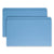 Smead™ Reinforced Top Tab Colored File Folders, Straight Tab, Legal Size, Blue, 100/Box (SMD17010)