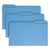 Smead™ Reinforced Top Tab Colored File Folders, 1/3-Cut Tabs, Legal Size, Blue, 100/Box (SMD17034)