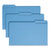 Smead™ Colored File Folders, 1/3-Cut Tabs, Legal Size, Blue, 100/Box (SMD17043)