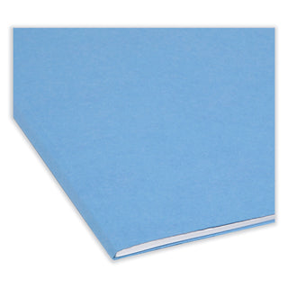Smead™ Colored File Folders, 1/3-Cut Tabs, Legal Size, Blue, 100/Box (SMD17043)