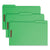 Smead™ Top Tab Colored 2-Fastener Folders, 1/3-Cut Tabs, Legal Size, Green, 50/Box (SMD17140)
