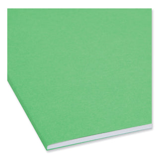 Smead™ Top Tab Colored 2-Fastener Folders, 1/3-Cut Tabs, Legal Size, Green, 50/Box (SMD17140)