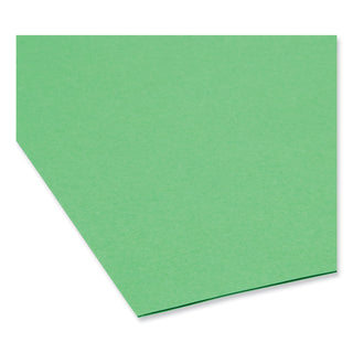 Smead™ Colored File Folders, 1/3-Cut Tabs, Legal Size, Green, 100/Box (SMD17143)