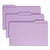 Smead™ Reinforced Top Tab Colored File Folders, 1/3-Cut Tabs, Legal Size, Lavender, 100/Box (SMD17434)