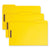 Smead™ Top Tab Colored 2-Fastener Folders, 1/3-Cut Tabs, Legal Size, Yellow, 50/Box (SMD17940)
