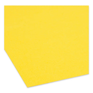 Smead™ Top Tab Colored 2-Fastener Folders, 1/3-Cut Tabs, Legal Size, Yellow, 50/Box (SMD17940)