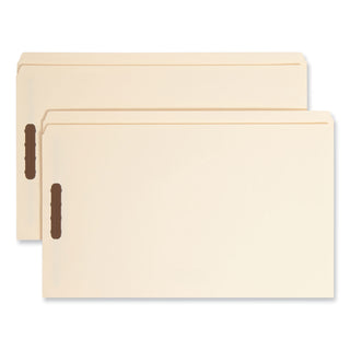 Smead™ Top Tab 2-Fastener Folders, Straight Tab, Legal Size, 11 pt. Manila, 50/Box (SMD19513)