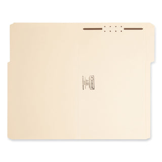 Smead™ Top Tab 1-Fastener Folders, 1/3-Cut Tabs, Legal Size, 11 pt. Manila, 50/Box (SMD19534)