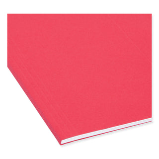 Smead™ TUFF Hanging Folders with Easy Slide Tab, Letter Size, 1/3-Cut Tab, Red, 18/Box (SMD64043)