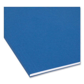 Smead™ Colored Hanging File Folders, Letter Size, 1/5-Cut Tab, Navy, 25/Box (SMD64057)