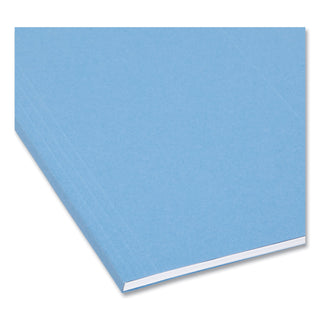 Smead™ Colored Hanging File Folders, Letter Size, 1/5-Cut Tab, Blue, 25/Box (SMD64060)