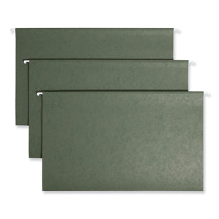 Smead™ Hanging Folders, Legal Size, 1/3-Cut Tab, Standard Green, 25/Box (SMD64135)