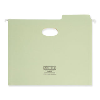 Smead™ FasTab Hanging Pockets, Letter Size, 1/3-Cut Tab, Moss, 9/Box (SMD64222)