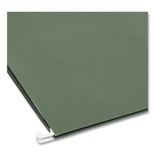 Smead™ Hanging Pockets with Full-Height Gusset, Legal Size, Standard Green, 25/Box (SMD64318)