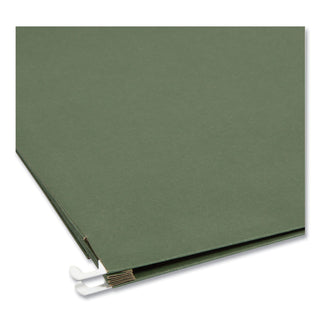 Smead™ Hanging Pockets with Full-Height Gusset, Legal Size, Standard Green, 10/Box (SMD64320)