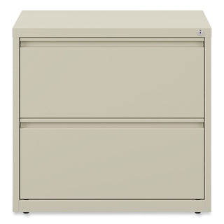 Alera® Lateral File, 2 Legal/Letter-Size File Drawers, Putty, 30" x 18" x 28" (ALEHLF3029PY)
