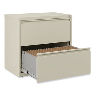 Alera® Lateral File, 2 Legal/Letter-Size File Drawers, Putty, 30" x 18" x 28" (ALEHLF3029PY)