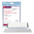 Smead™ Poly Index Tabs and Inserts For Hanging File Folders, 1/5-Cut Tabs, White/Clear, 2.25" Wide, 25/Pack (SMD64600)