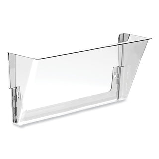 Storex Wall File, Letter, 13 x 7, Single Pocket, Clear (STX70213U06C)