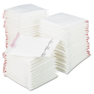 Sealed Air Jiffy TuffGard Self-Seal Cushioned Mailer, #2, Barrier Bubble Lining, Self-Adhesive Closure, 8.5 x 12, White, 50/Carton (SEL10122)